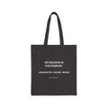 My Religion Black Canvas Tote Bag