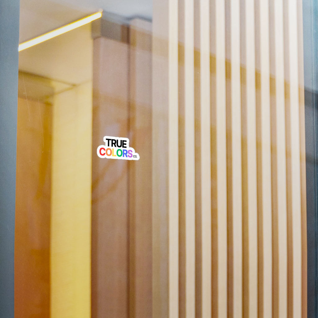 True Colors CO. Sticker — Rainbow Pride Decal